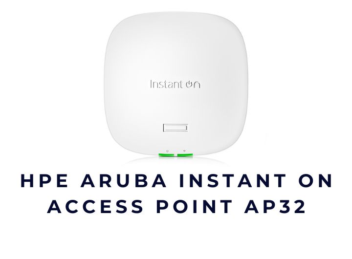 Thiết bị thu phát sóng không dây WiFi HPE Aruba Instant On Access Point AP32