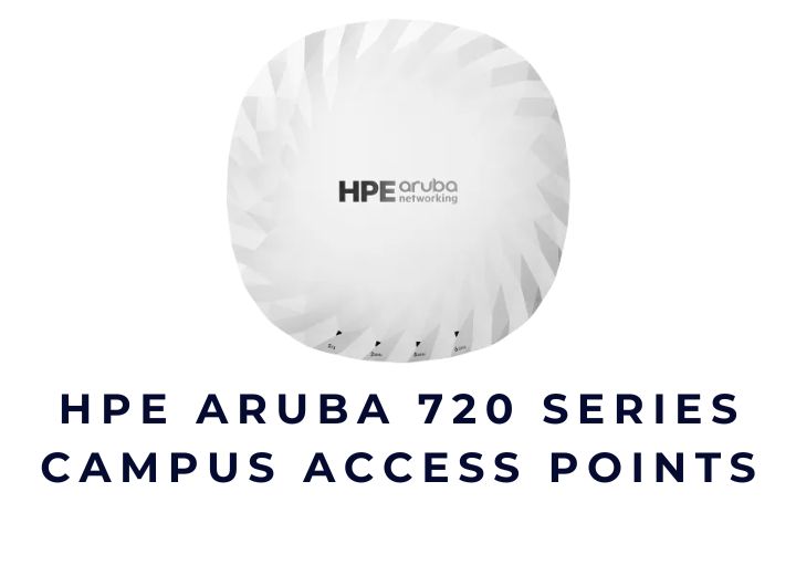 WiFi 7 HPE Aruba Networking 720 Series Indoor Access Points 
