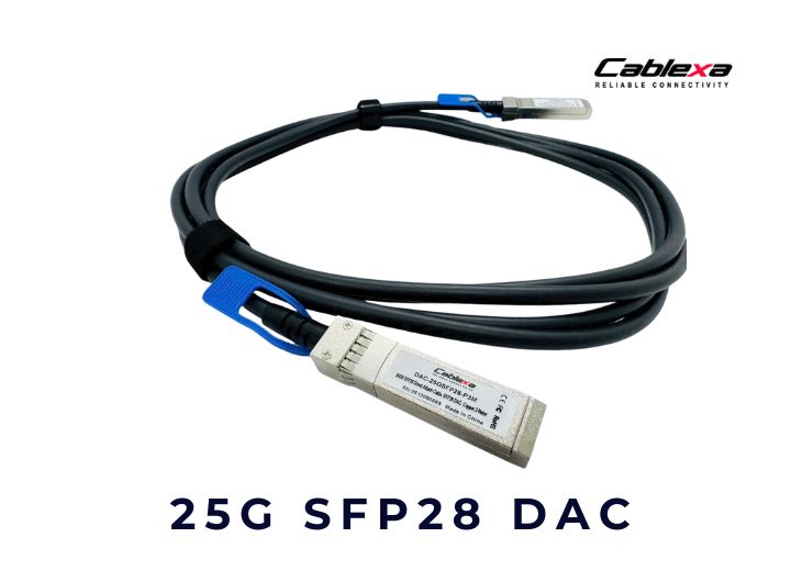 Cáp DAC 25GB SFP+ 3m,  Cáp 25GB SFP+ to SFP+ DAC dài 3 mét, 25GB SFP+ to SFP+ Direct Attach Cable, Copper, 3 Meter, Passive