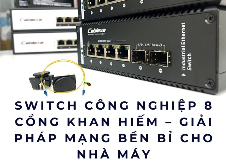 switch công nghiệp 8 cổng 