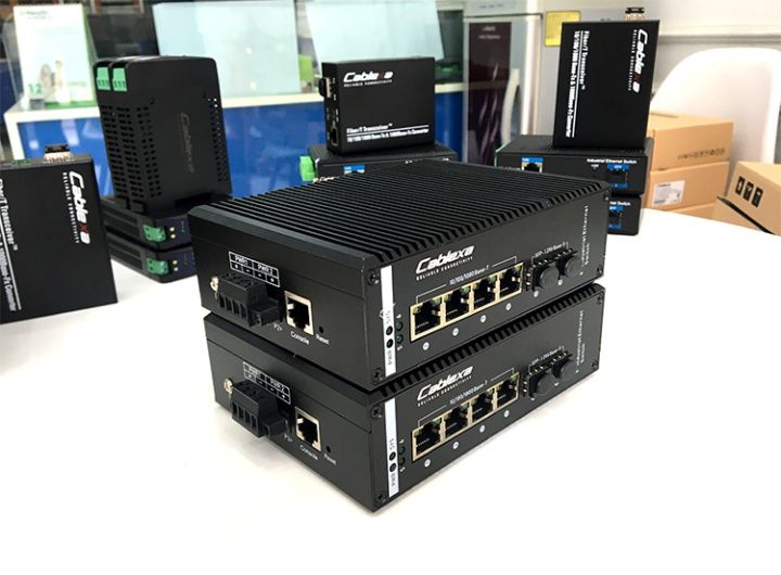 Switch IES7510-4PGE2GF-CA hãng Cablexa Switch công nghiệp POE 1Gb 4 cổng Ethernet, 2 cổng SFP IES7510-4PGE2GF-CA hãng Cablexa