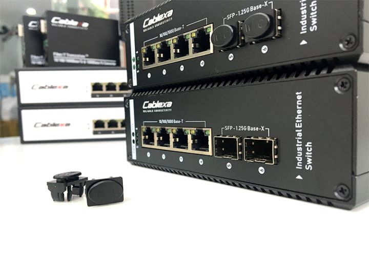 IES7510-4PGE2GF-CA hãng Cablexa Switch công nghiệp POE 1Gb 4 cổng Ethernet, 2 cổng SFP IES7510-4PGE2GF-CA hãng Cablexa