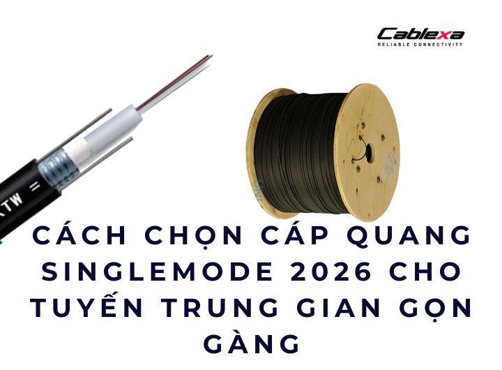 cách chọn cáp quang singlemode