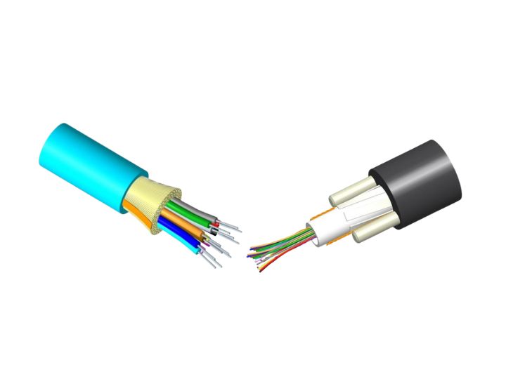 Cấu tạo cáp quang 8 core AMP Multimode P/N 1-1427451-2​