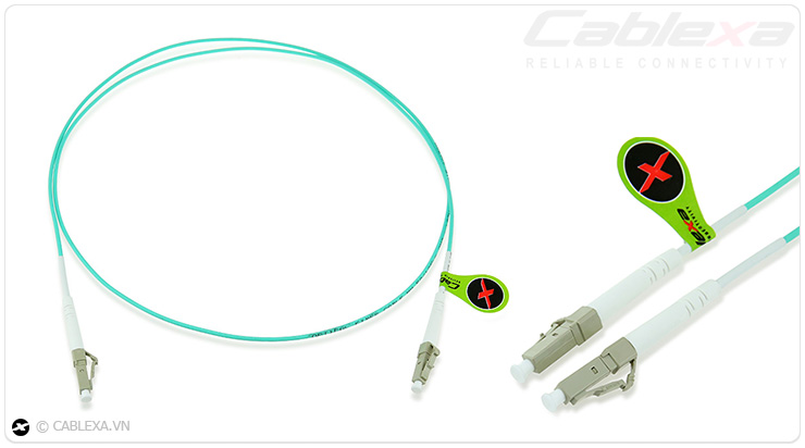 Dây nhảy quang Multimode LC-LC 15M Duplex 50/125 OM4 LSZH 2.0 Cablexa