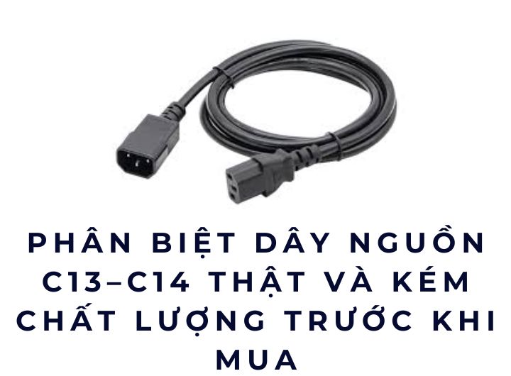 Hệ thống nhỏ dùng C13 là hợp lý