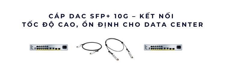 Cáp DAC SFP+ 10G