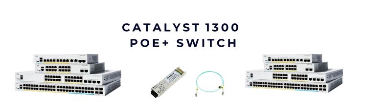 Catalyst 1300 PoE+ switch