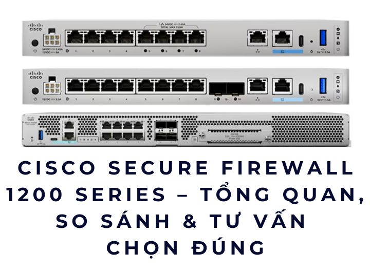 Cisco Secure Firewall 1200 Series – Tổng quan, so sánh & tư vấn chọn đúng