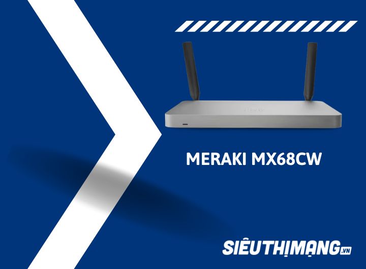 Meraki MX68CW | Security & SD-WAN