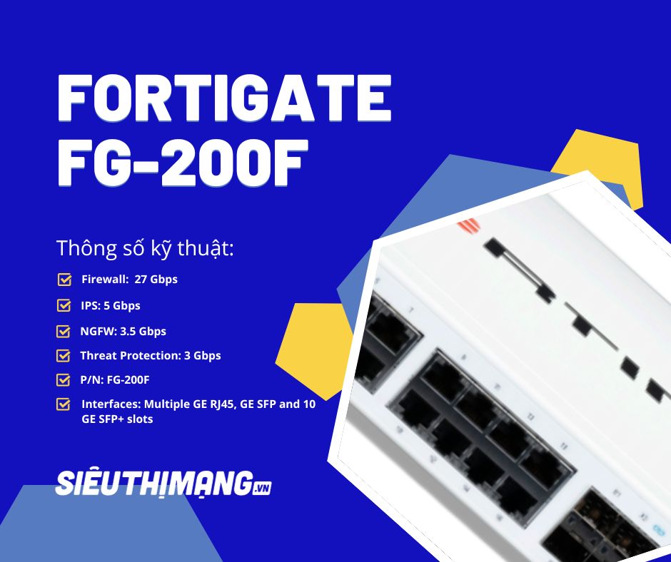 FortiGate FG-200F FortiGate FG-200F