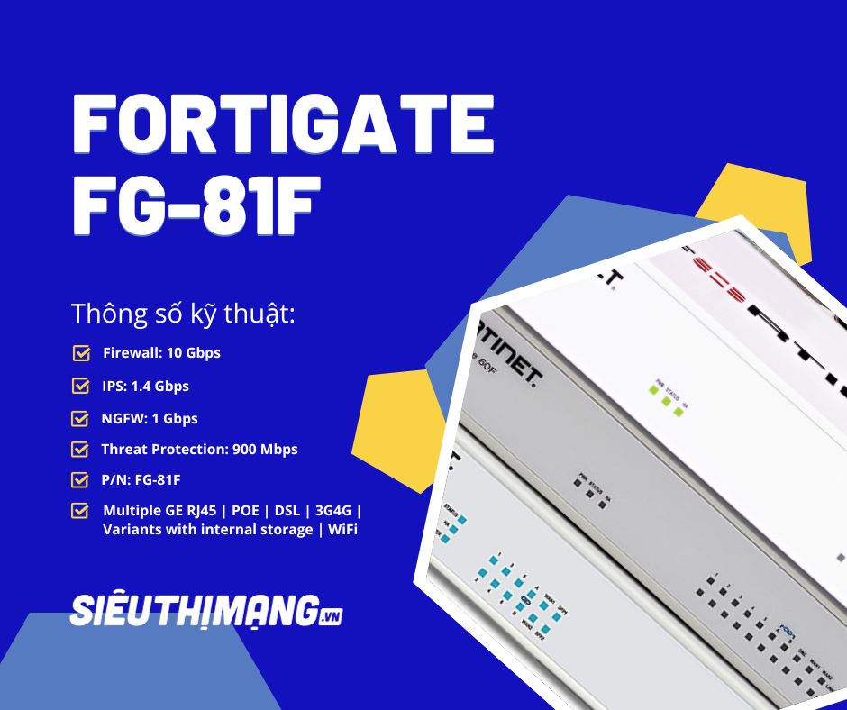 FortiGate FG-81F FortiGate FG-81F
