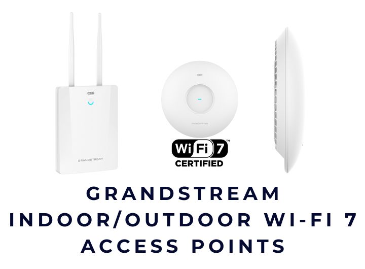 Bộ phát sóng không dây Grandstream Indoor/Outdoor Wi-Fi 7 Access Points