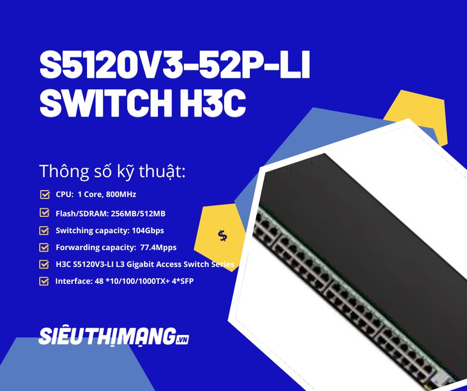H3C S5120V3-52P-LI