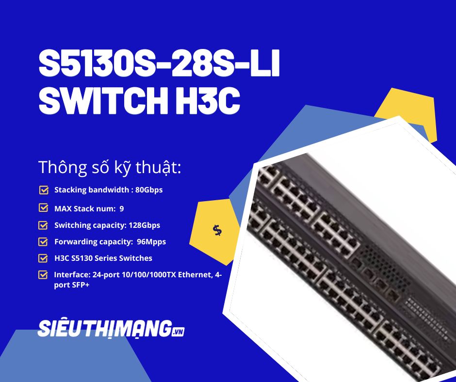 H3C S5130S-28S-LI