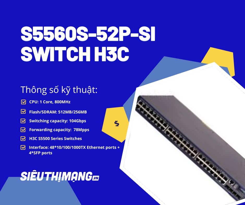 H3C S5560S-52P-SI