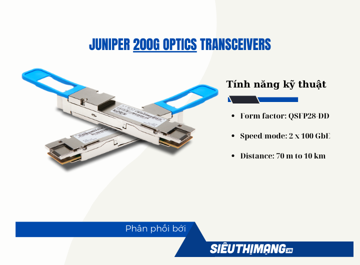 Juniper QDD-2X100G-CWDM4