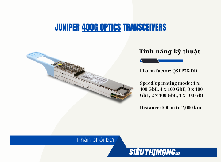 Juniper QDD-400G-LR8
