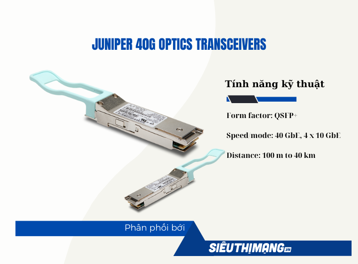 Juniper SRX-QSFP-40G-SR4 Juniper SRX-QSFP-40G-SR4