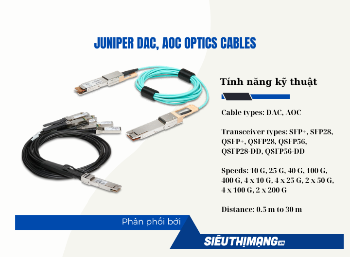Juniper QFX-QSFP-DAC-3M
