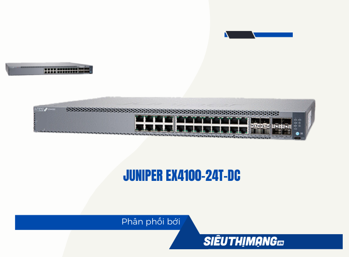 Juniper EX4100-24T-DC