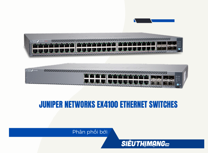 Juniper EX4100, EX4100-F Ethernet Switches