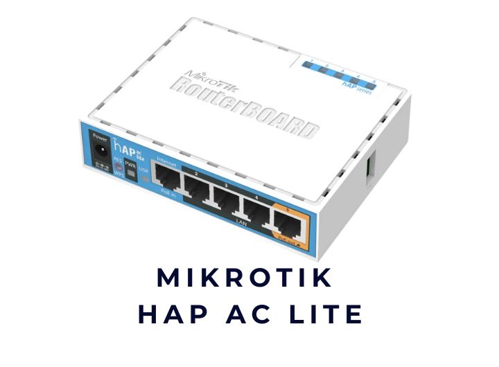 Mikrotik Router WiFi Cân Bằng Tải hAP ac lite