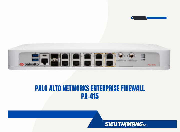 Thiết bị tường lửa Palo Alto PA-415