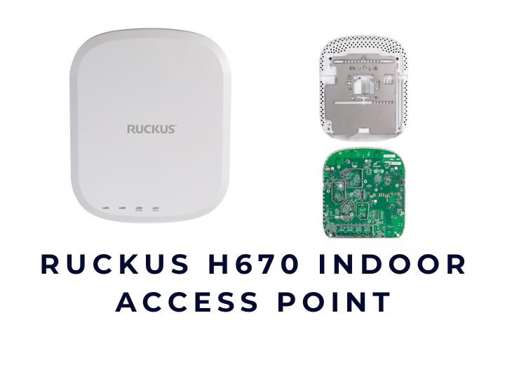 Ruckus H670 Indoor Access Point WiFi 7 Ruckus H670 Indoor Access Point WiFi 7