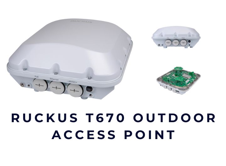 RUCKUS T670 Outdoor Access Point WiFi 7 RUCKUS T670 Outdoor Access Point WiFi 7