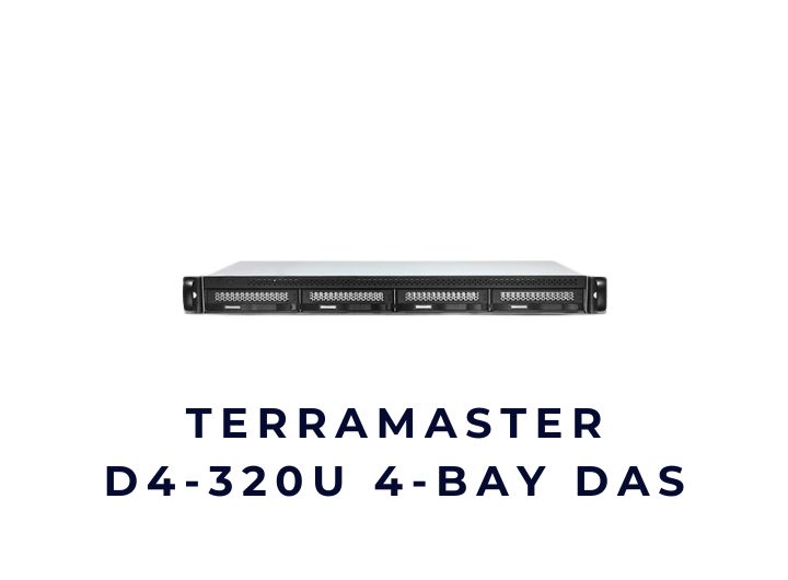 Thiết bị lưu trữ DAS/NAS TerraMaster D4-320U 4-Bay DAS