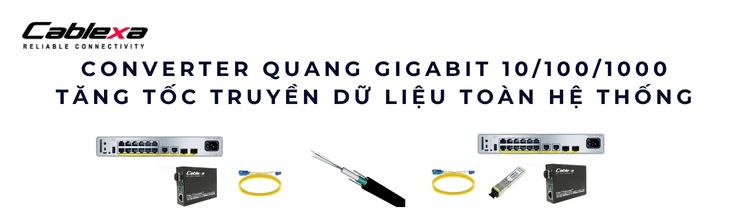 Converter quang Gigabit 10/100/1000