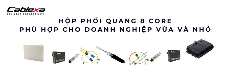 Hộp phối quang 8 core