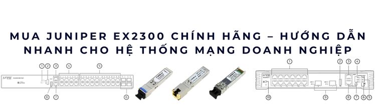 Mua Juniper EX2300 chính hãng