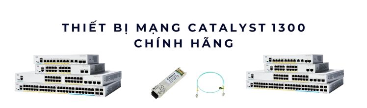 thiết bị mạng Catalyst 1300 chính hãng