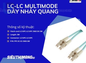 Dây nhảy quang LC-LC Multimode
