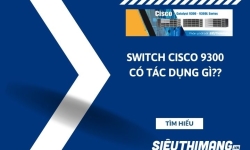 Switch Cisco 9300 có tác dụng gì?