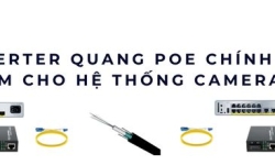 Converter quang PoE chính hãng – Hàng hiếm cho hệ thống camera ổn định