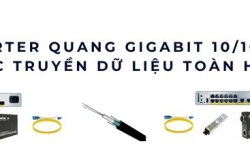 Converter quang Gigabit 10/100/1000 – Tăng tốc truyền dữ liệu toàn hệ thống