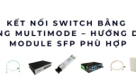 Kết nối switch bằng cáp quang Multimode – Hướng dẫn chọn module SFP phù hợp