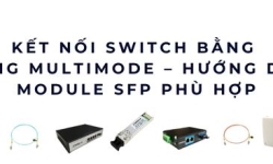 Kết nối switch bằng cáp quang Multimode – Hướng dẫn chọn module SFP phù hợp