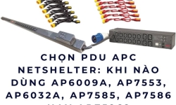 Chọn PDU APC NetShelter: Khi nào dùng AP6009A, AP7553, AP6032A, AP7585, AP7586 hay AP7526?
