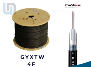 Cáp quang Singlemode 4 sợi GYXTW