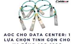 AOC cho Data Center: 1 lựa chọn tinh gọn cho hạ tầng 40G–100G