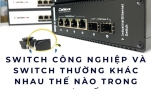 Switch công nghiệp và switch thường khác nhau thế nào trong thực tế