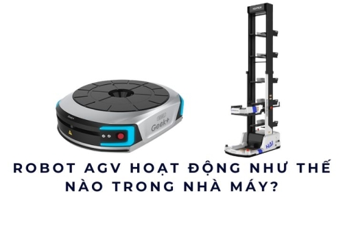 Robot AGV hoạt động như thế nào trong nhà máy?