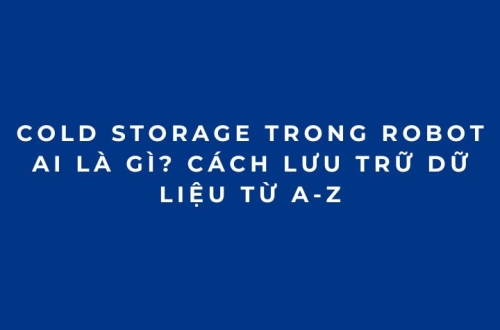 Cold Storage trong Robot AI là gì? Cách lưu trữ dữ liệu từ A-Z